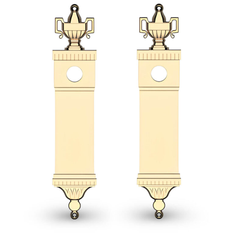 Brass backplate - Uffici -