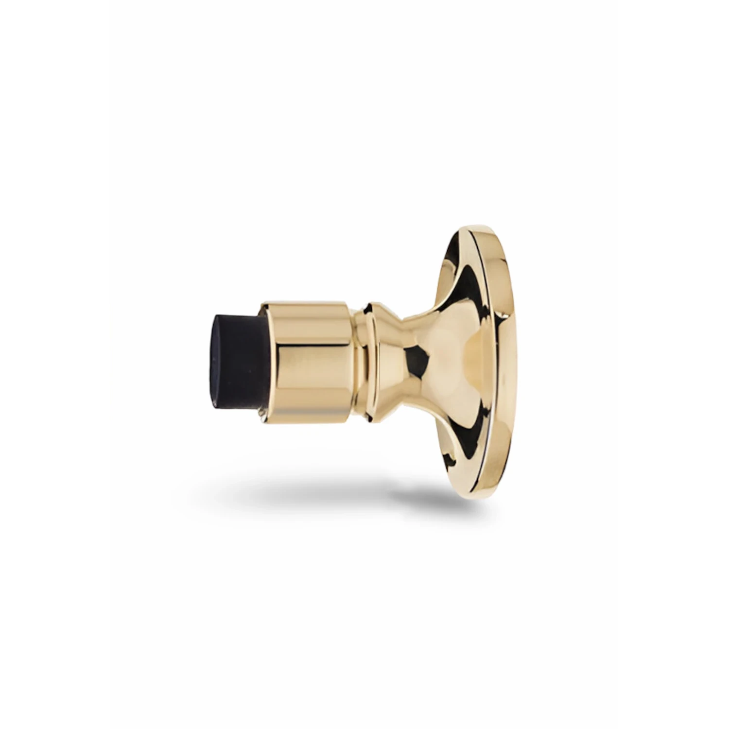 Dørstopper-messing-VÆG-25mm-09-040 Dørstop - Messing - Væg - 25 mm